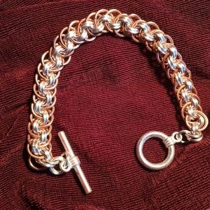 Chain maille bracelet